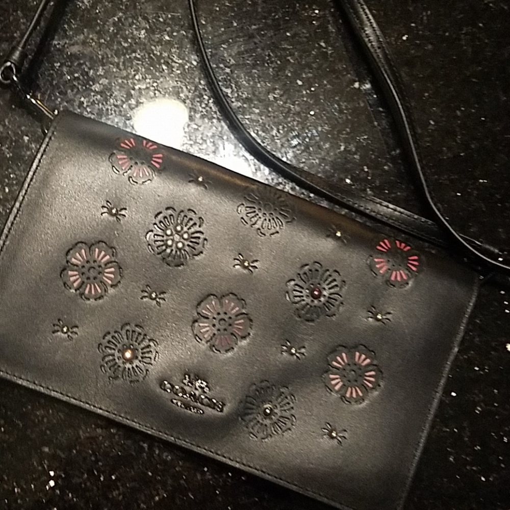 Like new Coach clutch/ crossbody